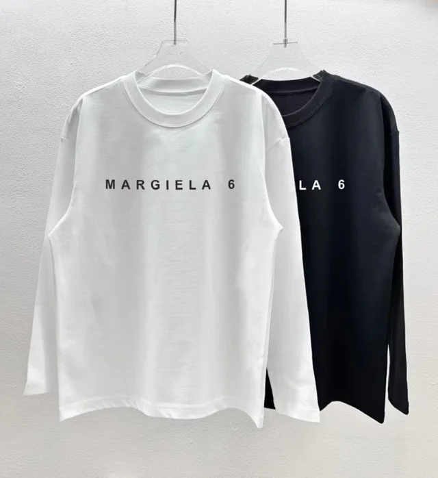 Maison Margiela T-Shirts Long-Sleeve Graphic T-Shirt product detail image 12