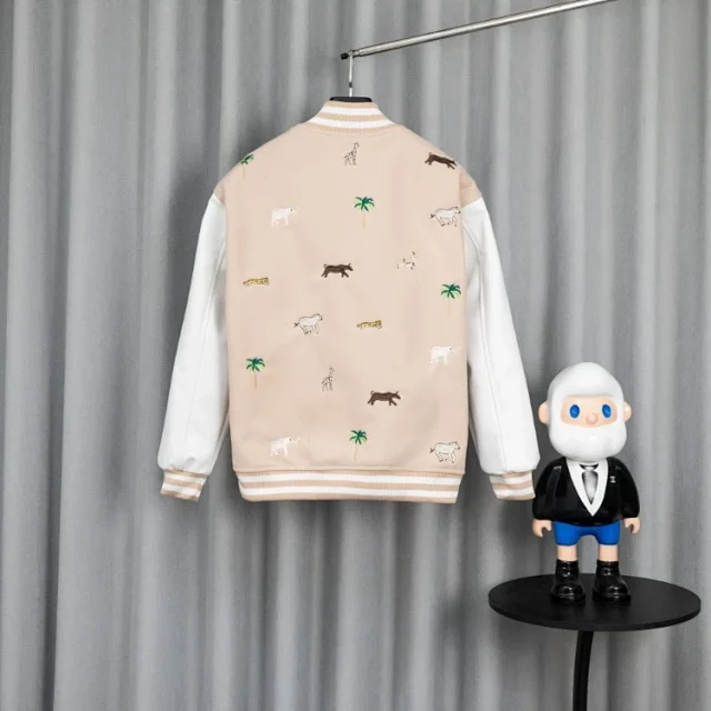 Unbranded Jackets Varsity-style snap-front product detail image 8