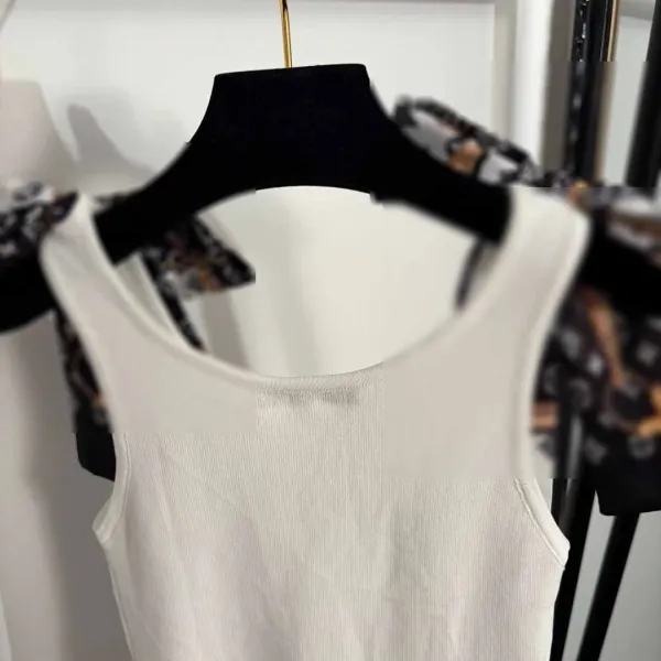 Louis Vuitton Bow-Shoulder Knit Top Black - 8