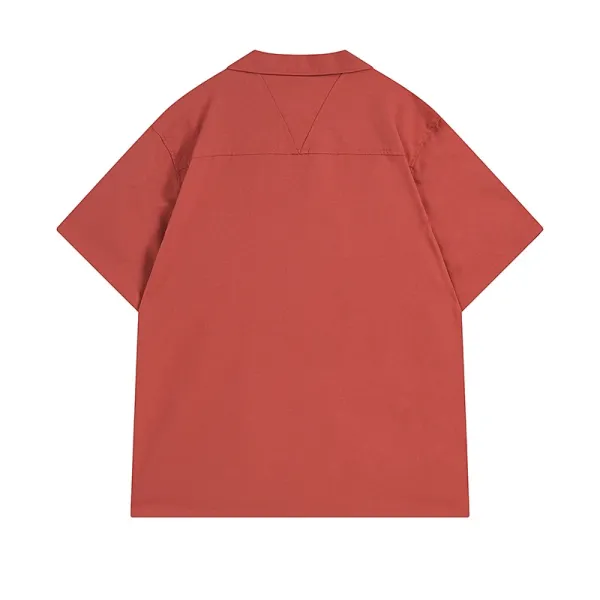Represent Short-Sleeve Work Shirt Beige Shirt - 8