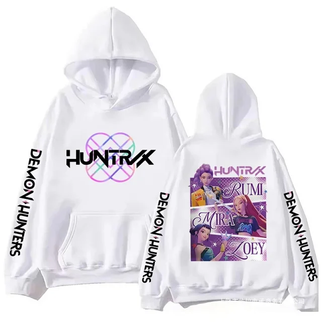 Unbranded Hoodies & Sweatshirts HUNTR/X KPop Demon Hunters graphic pullover hoodie product detail image 15