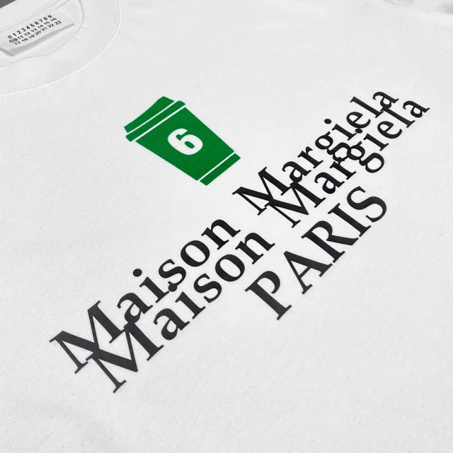 Maison Margiela T-Shirts Long-Sleeve Graphic T-Shirt product detail image 46