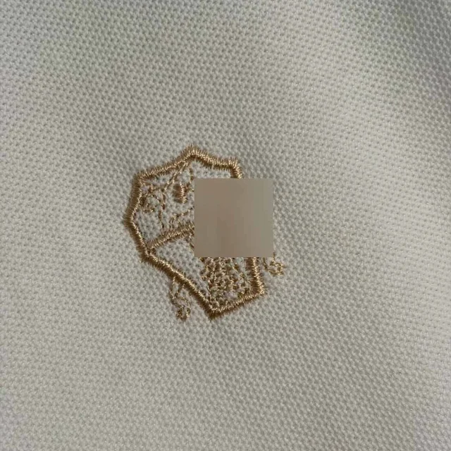 Unbranded T-Shirts Short-Sleeve Zip Polo Shirt with Embroidered Chest Emblem product detail image 7