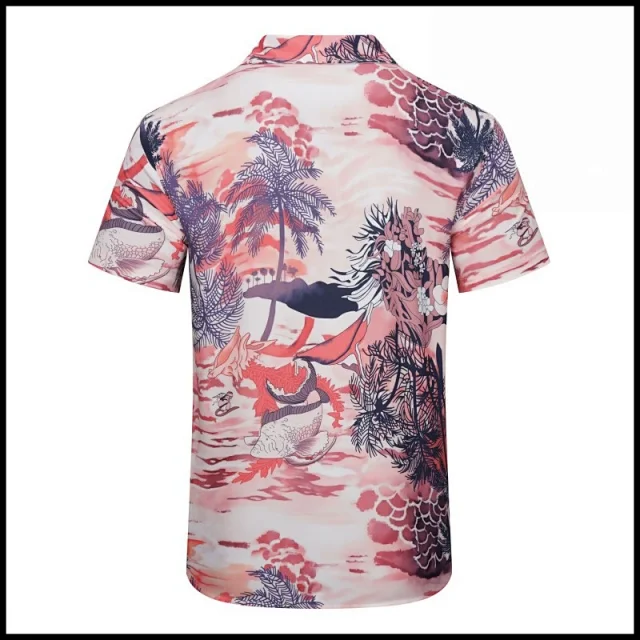 AMIRI Shirts Short-Sleeve Button-Up Graphic Print Shirt product detail image 22