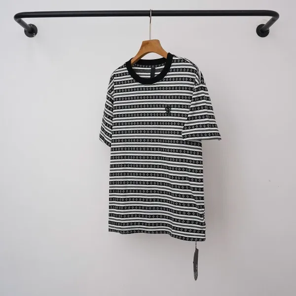Design Striped Star Pattern T-Shirt Multicolor - 8