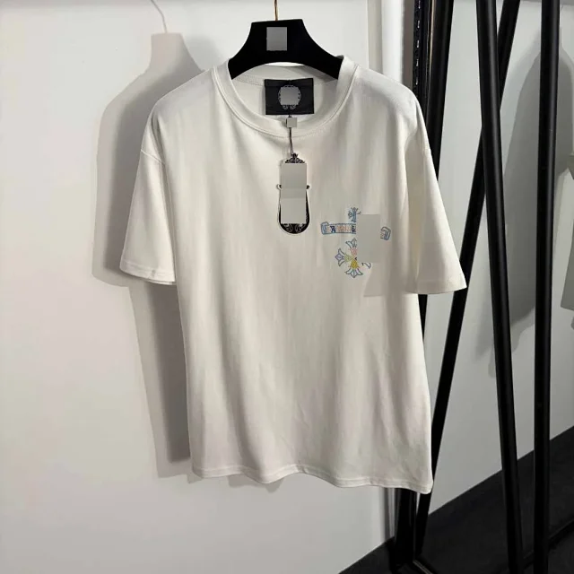 Chrome Hearts T-Shirts Short-Sleeve Cross Graphic T-Shirt product detail image 2