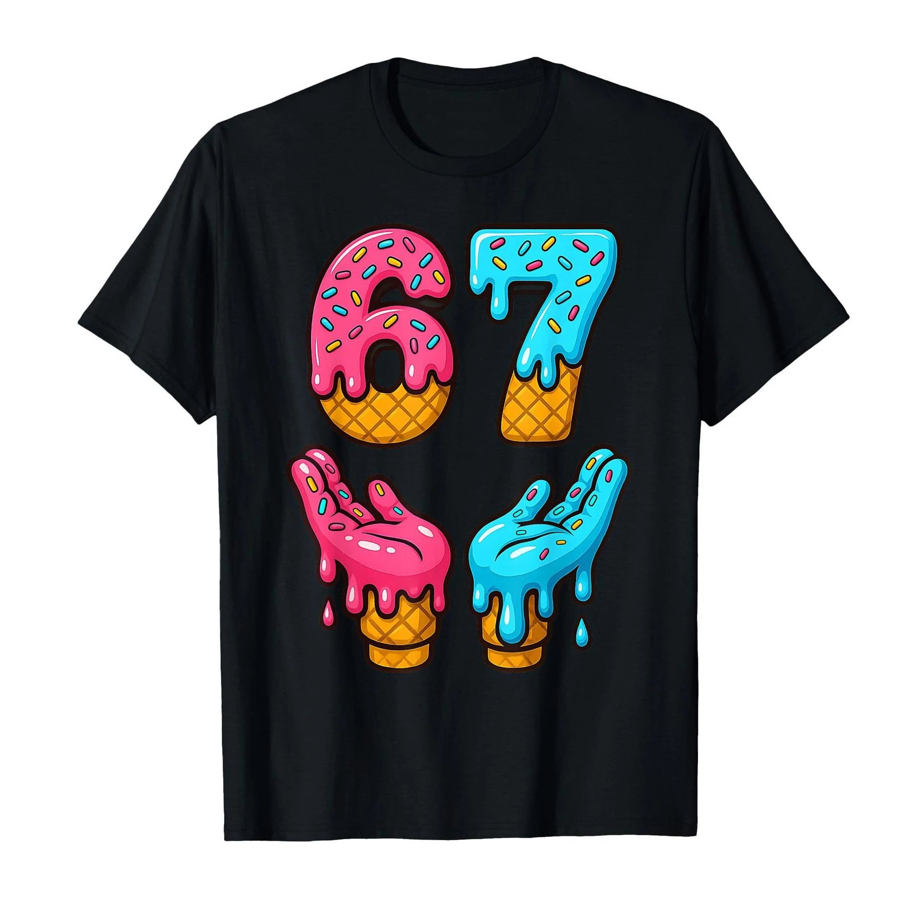 Black T-Shirt 67 Ice