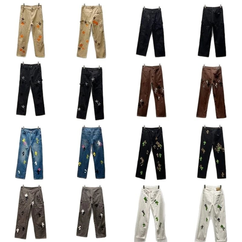 Unbranded Jeans Loose-Fit Cross Patch image 5