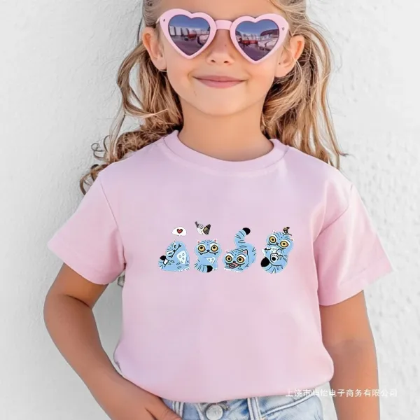 Design Derpy Monster Graphic Pink T-Shirt - 16