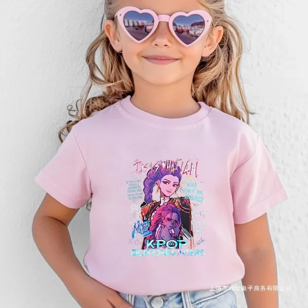 Design Derpy Monster Graphic Pink T-Shirt - 19