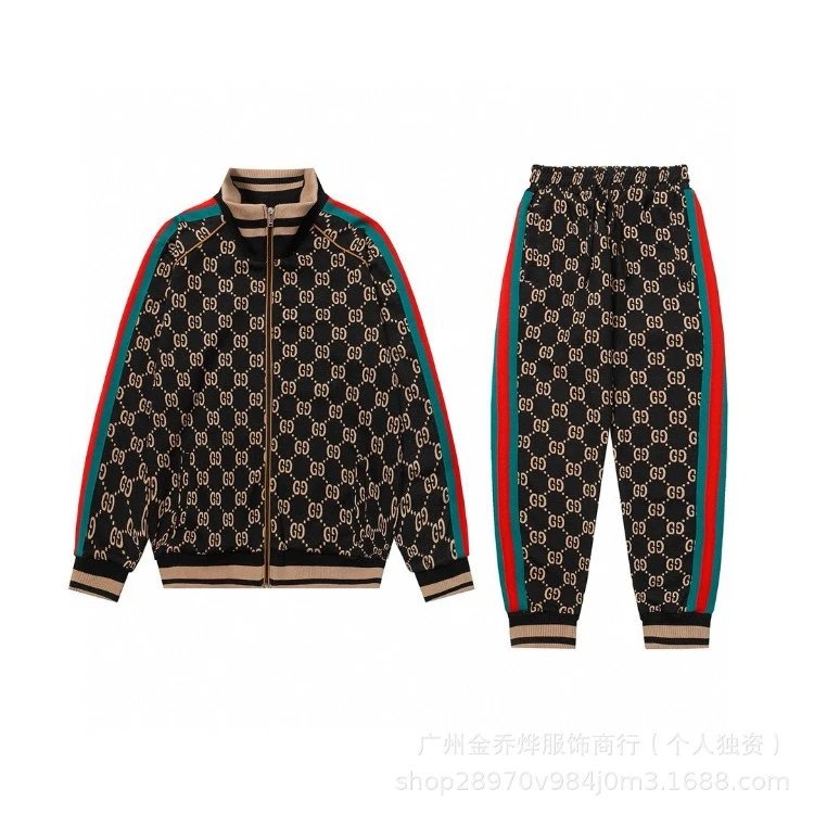 Gucci Tracksuits GG Monogram Stripe Tracksuit — No. 5 suit