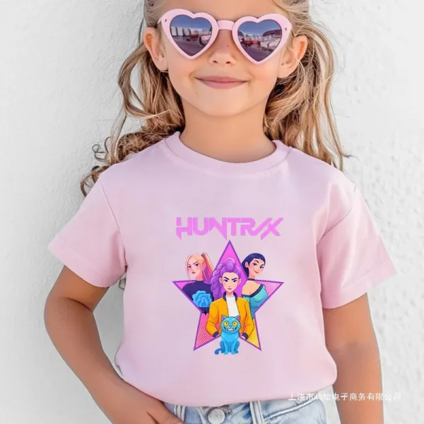 Design Derpy Monster Graphic Pink T-Shirt - 24