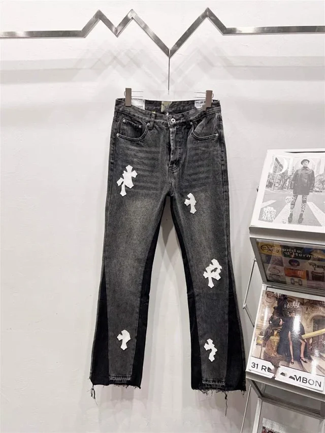 Unbranded Jeans Loose-Fit Cross Patch product detail image 48