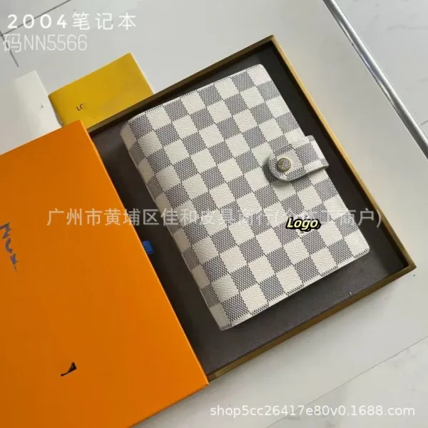 Hermès 2004 Agenda Notebook Black Epi Leather Notebook Wallets - 6