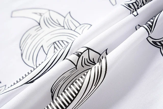 AMIRI T-Shirts 22 floral graphic short-sleeve T-shirt product detail image 22