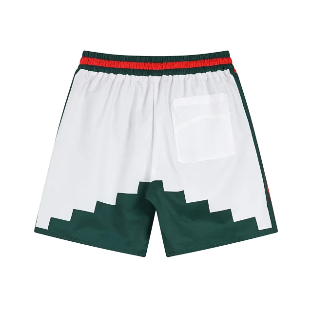Rhude Shorts Embroidered R Logo Color-Block Drawstring product detail image 5