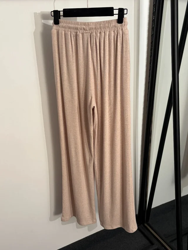 Unbranded Matching Sets V-neck short-sleeve top and drawstring wide-leg trousers set product detail image 6