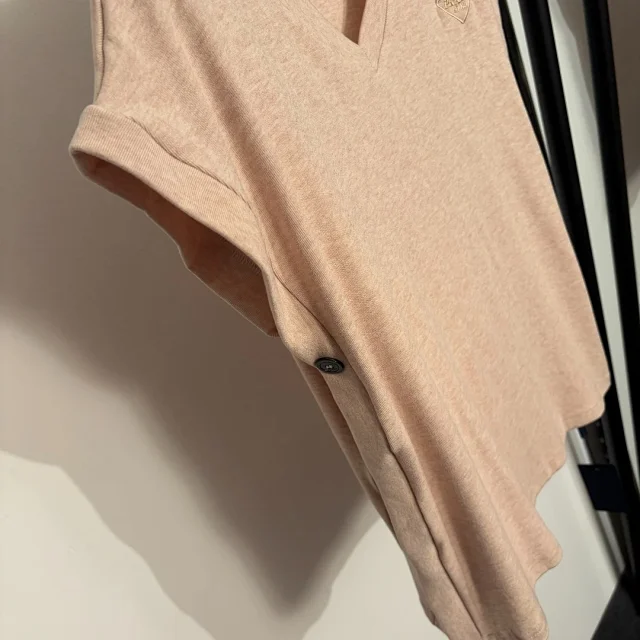 Unbranded Matching Sets V-neck short-sleeve top and drawstring wide-leg trousers set product detail image 7