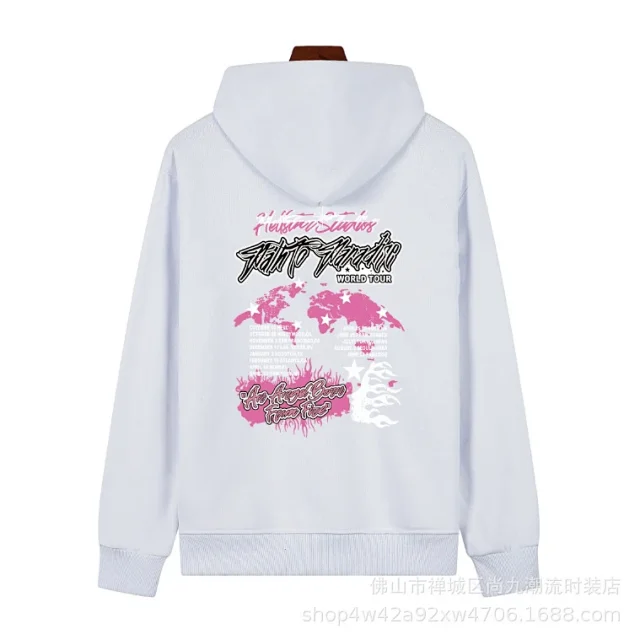 Hellstar Hoodies & Sweatshirts Graphic Print Pullover Hoodie product detail image 5