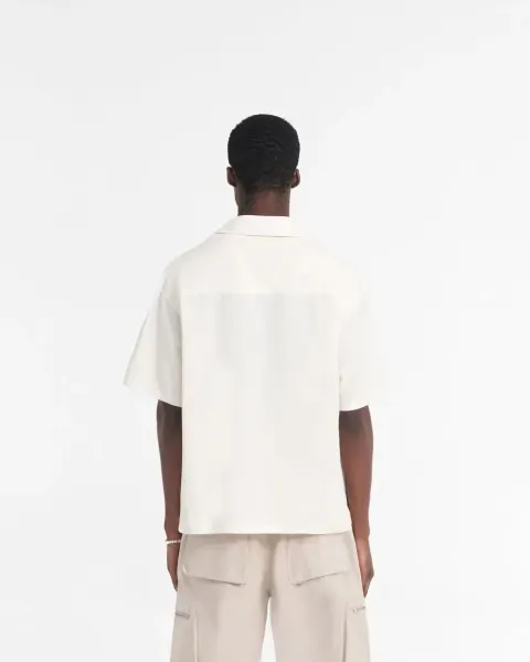 Represent Short-Sleeve Work Shirt Beige Shirt - 14