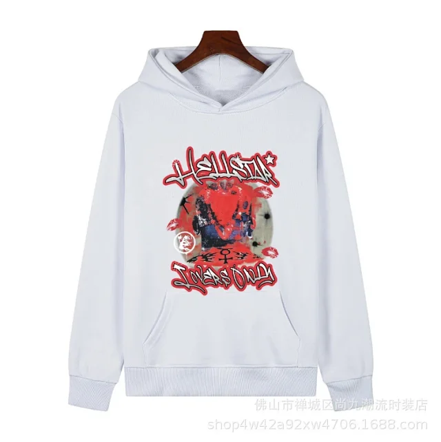 Hellstar Hoodies & Sweatshirts Graphic Print Pullover Hoodie product detail image 17