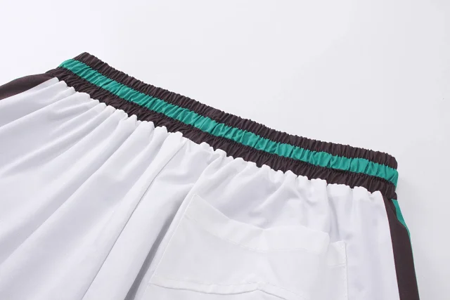 Rhude Shorts Embroidered R Logo Color-Block Drawstring product detail image 12