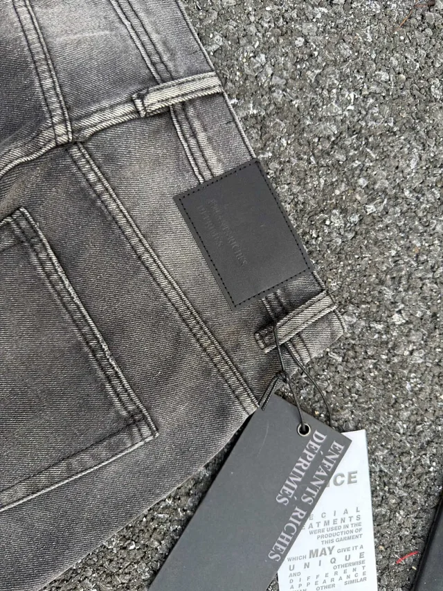 Purple Brand Jeans Distressed flared with frayed hems product detail image 42
