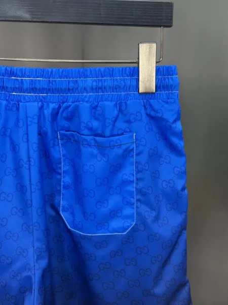 Gucci GG Monogram Print Swim Shorts Lime Green - 61