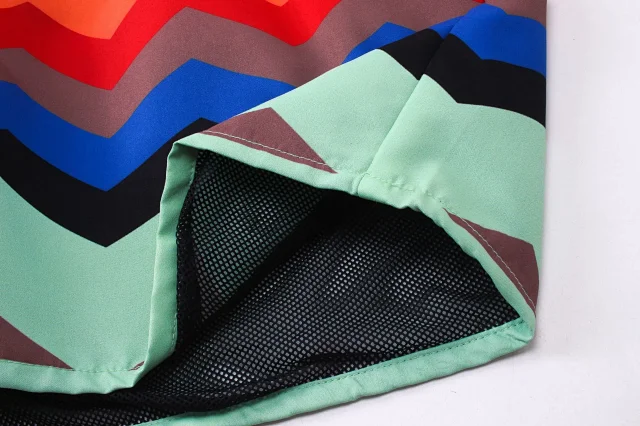 Rhude Shorts Zigzag Stripe Drawstring product detail image 13