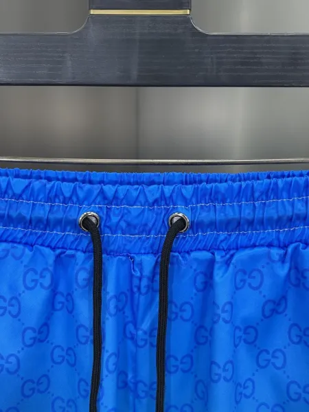 Gucci GG Monogram Print Swim Shorts Lime Green - 75