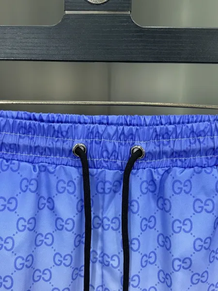 Gucci GG Monogram Print Swim Shorts Lime Green - 84