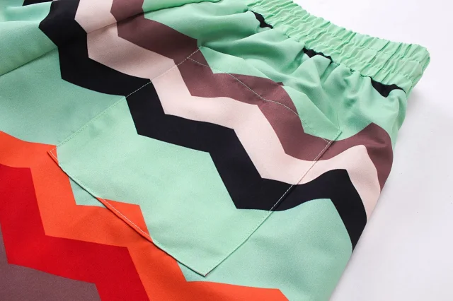 Rhude Shorts Zigzag Stripe Drawstring product detail image 14