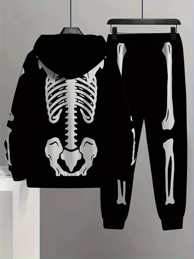 Unbranded Matching Sets Graphic Print Hooded Set product detail image 23