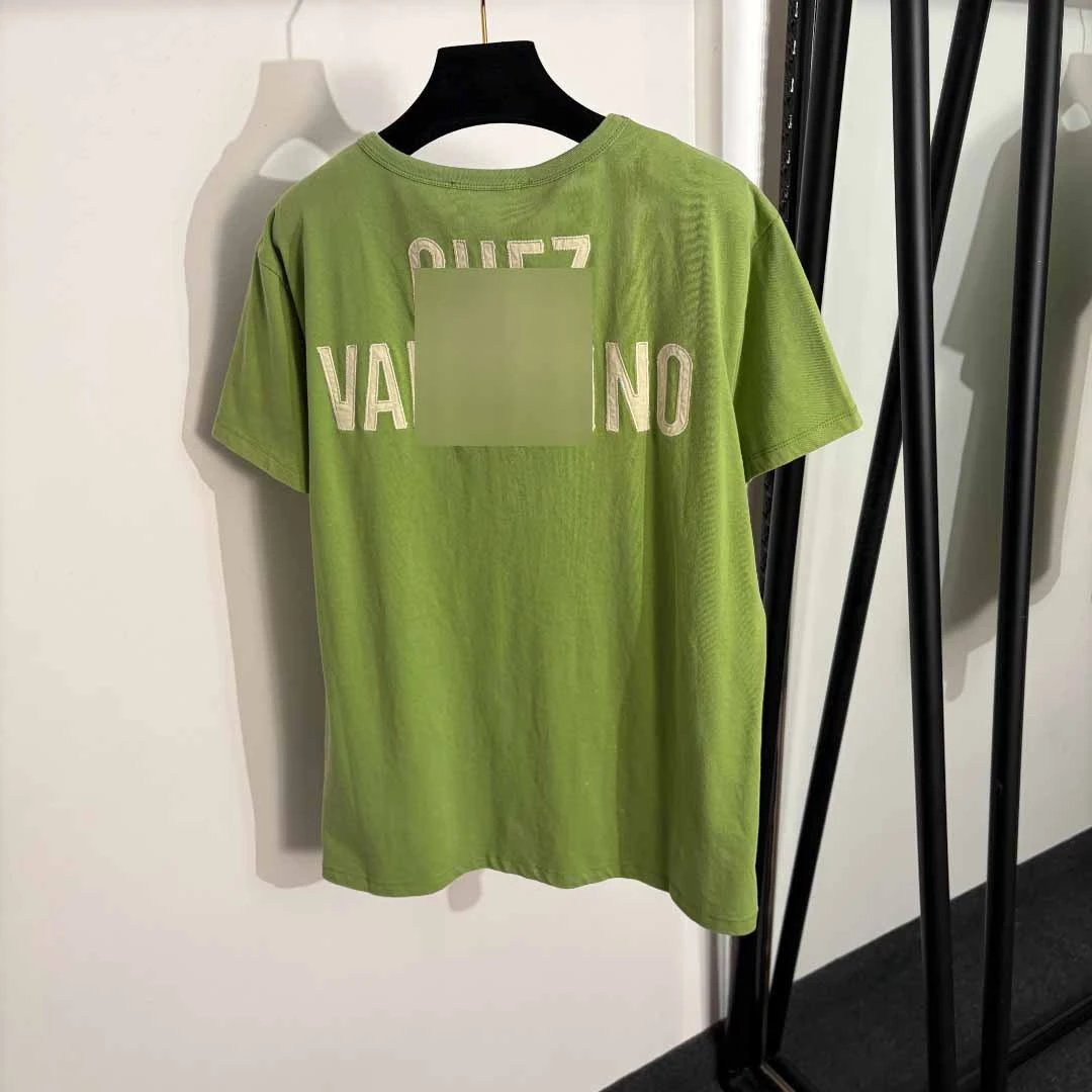 Valentino T-Shirts Short-Sleeve Letter-Print T-Shirt image 3