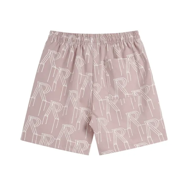 Prada Logo Print Swim Shorts Black - 5