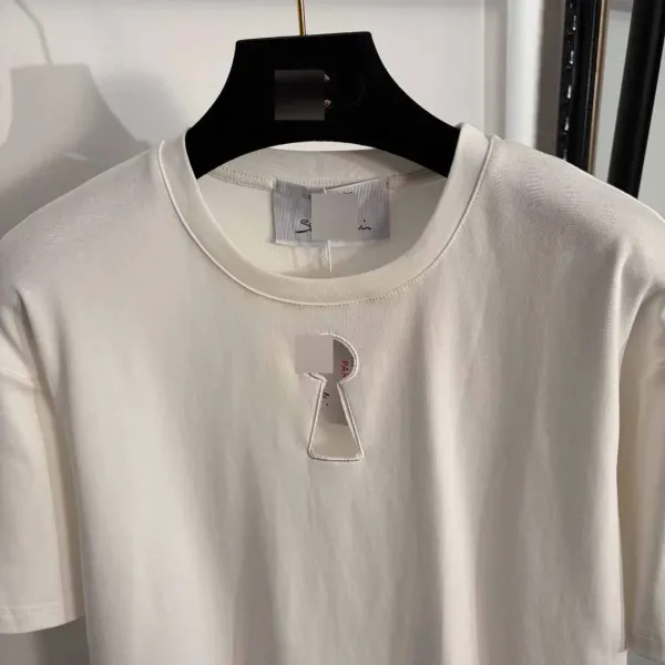 Maison Margiela Tabi Keyhole Cutout T-Shirt Light Blue - 6