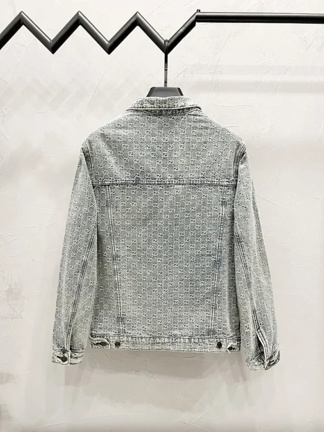 Louis Vuitton Jackets Monogram Denim Jacket product detail image 3