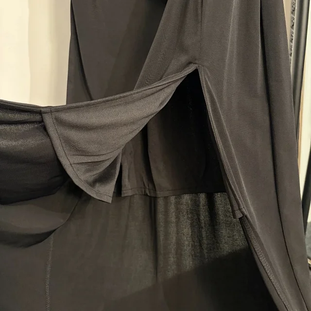 Unbranded Dresses Sleeveless draped maxi dress with ring hardware straps product detail image 9
