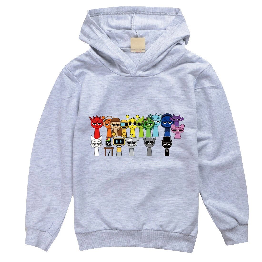 Unbranded Hoodies & Sweatshirts Children's cartoon character print pullover hoodie image 4