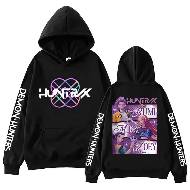 Unbranded Hoodies & Sweatshirts HUNTR/X KPop Demon Hunters graphic pullover hoodie image 5
