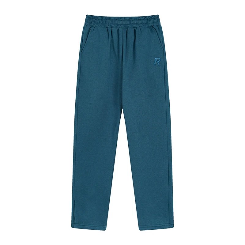 REPRESENT Trousers Elastic-Waist Straight-Leg with Embroidered R Logo — 2
