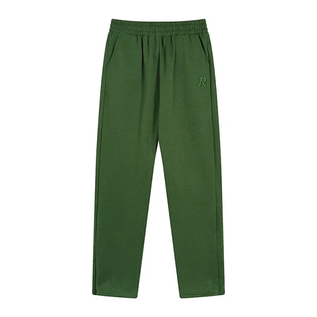 REPRESENT Trousers Elastic-Waist Straight-Leg with Embroidered R Logo product detail image 3