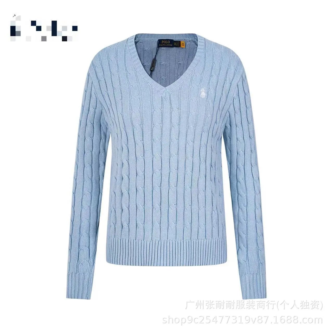 Polo Ralph Lauren Knitwear Cable-Knit V-Neck Pullover image 3
