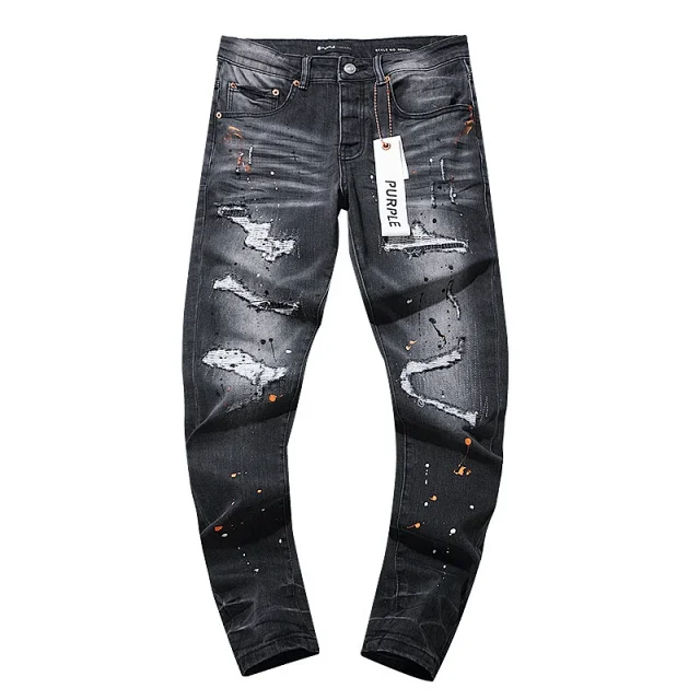 Amiri Jeans Distressed patchwork slim-fit product detail image 18