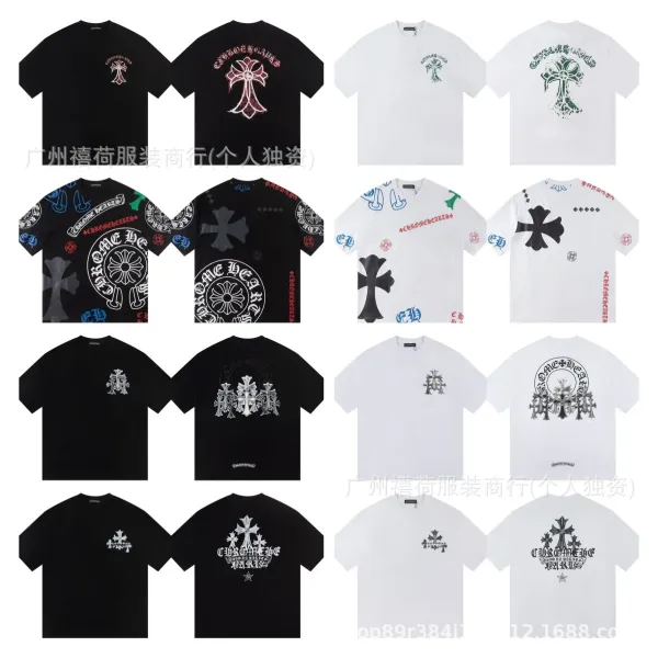Design Floral Embroidered Black T-Shirt - 5