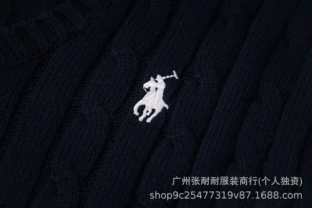 Polo Ralph Lauren Knitwear Cable-Knit V-Neck Pullover product detail image 5