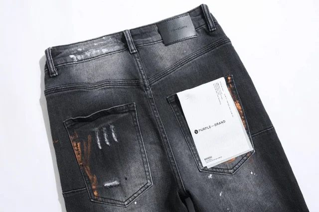 Amiri Jeans Distressed patchwork slim-fit product detail image 38