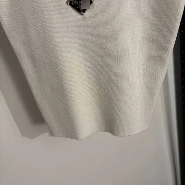 Unbranded Knitwear Rhinestone-Trim Spaghetti-Strap Knit Camisole product detail image 5