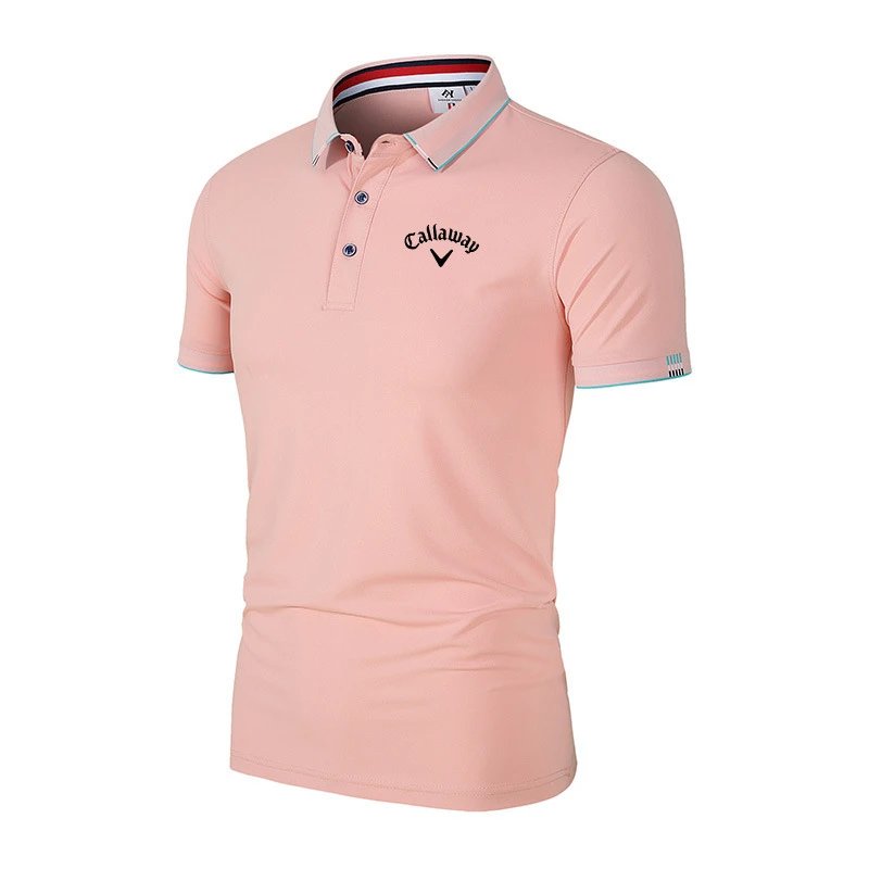 Callaway Shirts Short-Sleeve Polo Shirt with Contrast-Trim Collar image 4