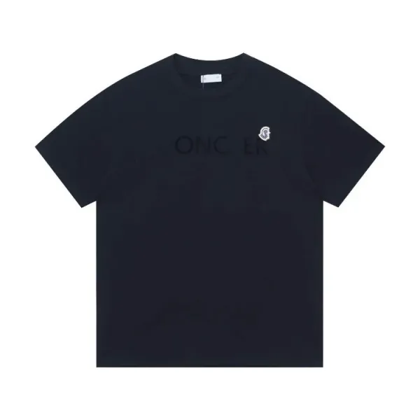 Moncler Logo Print White T-Shirt - 21